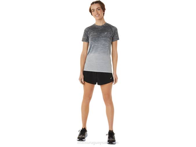 Asics camiseta sin costuras manga corta mujer gris glaciar - Image 6