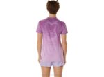 Asics camiseta sin costuras manga corta mujer resplandor orquídea lavanda - Image 2