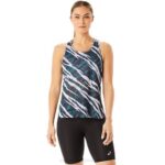 Asics camiseta sin mangas actibreeze ventilación noche pino aterciopelado
