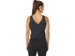 Asics camiseta sin mangas corta fit saludable mujer rendimiento negro - Image 2
