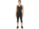 Asics camiseta sin mangas corta fit saludable mujer rendimiento negro - Image 4