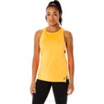 Asics camiseta sin mangas fit sana estallido naranja mujer