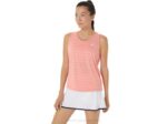 Asics camiseta sin mangas rayas guayaba estilo femenino - Image 3
