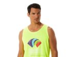 Asics camiseta sin mangas Ready Set II hombre amarillo brillante - Image 4