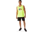 Asics camiseta sin mangas Ready Set II hombre amarillo brillante - Image 5