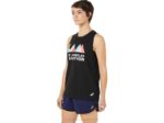 Asics camiseta sin mangas rendimiento negra para mujer 2LVJ3616 - Image 3
