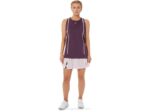 Asics camiseta sin mangas strong 92 mujer ciruela profunda rosa estilo y confort - Image 4