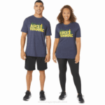Asics camiseta trail run brezo hoja perenne para aventuras