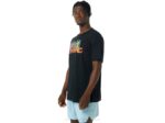 Asics camiseta trail run hoja perenne rendimiento negro - Image 4