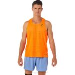 Asics camiseta ventilada actibreeze hombre naranja brillante