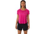 Asics camiseta ventilate actibreeze mujer delirio rosa cómoda y fresca