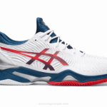 Asics cancha ff 2 tierra batida blanco azul mako rendimiento superior