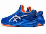Asics cancha ff 3 novak arcilla atún azul y blanco - Image 3