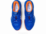 Asics cancha ff 3 novak arcilla atún azul y blanco - Image 6