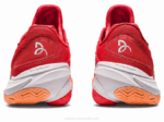 Asics cancha ff 3 novak arcilla rojo fuego y blanco - Image 5