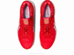 Asics cancha ff 3 novak arcilla rojo fuego y blanco - Image 6