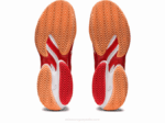 Asics cancha ff 3 novak arcilla rojo fuego y blanco - Image 7