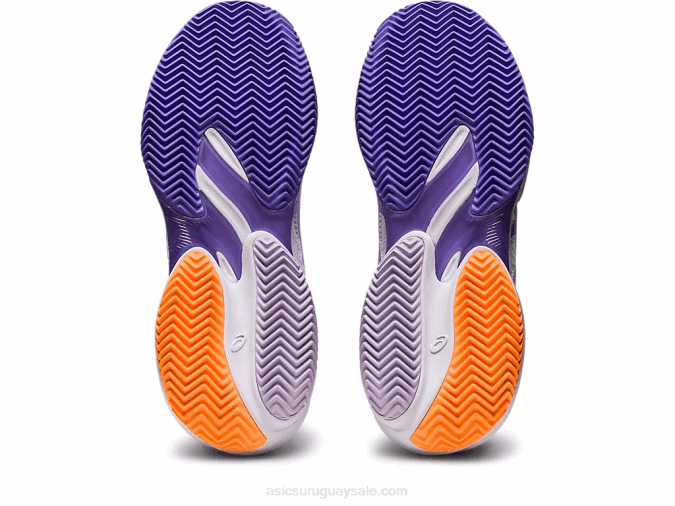 Asics cancha ff 3 tierra batida blanco amatista rendimiento y estilo - Image 7