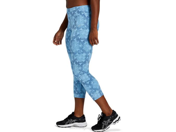 Asics capris mujer cielo ártico gran tiburón eclipse estilo deportivo - Image 3