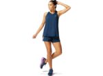Asics carrera femenina sin mangas azul francés estilo y comodidad - Image 3