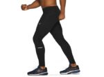 Asics carrera masculina apretada negro alto rendimiento - Image 3