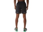 Asics carretera hombre 2 en 1 short mermelada negra uva negra - Image 2