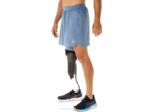 Asics carretera hombre pantalones cortos 7 pulgadas azul acero - Image 3