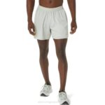 Asics carretera hombre short 2n1 5in salvia ligera deportiva