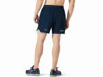 Asics carretera hombre short 2n1 7in azul francés deportivo - Image 2