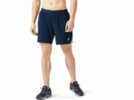 Asics carretera hombre short 2n1 7in azul francés deportivo