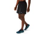Asics carretera hombre short 2n1 7in negro gris rendimiento - Image 3