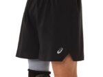 Asics carretera hombre shorts 7 pulgadas rendimiento negro - Image 3