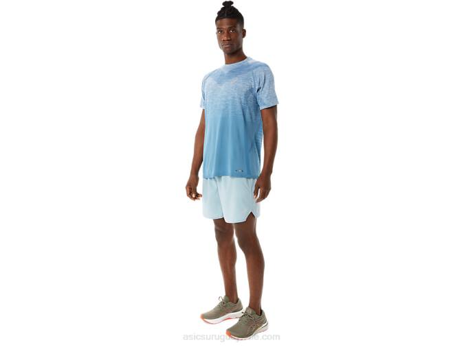 Asics carretera hombre shorts 7in acero ligero estilo y confort - Image 5