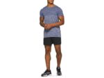 Asics carretera hombre shorts de rendimiento 5in negro 2en1 - Image 4
