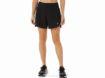 Asics carretera mujer 2 en 1 cortos rendimiento negro