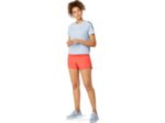 Asics Carretera Mujer Corto 35in Toronja Rosa Deportivo - Image 4