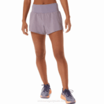 Asics carretera mujer shorts cortos 3.5in cuarzo violeta