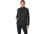 Asics chaleco aislante mujer negro pino estilo rendimiento