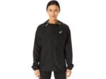 Asics chamarra plegable ligera mujer rendimiento negra