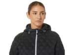 Asics chaqueta de alto rendimiento para mujer negro cielo suave - Image 3