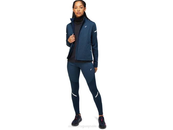 Asics chaqueta de invierno mujer lite-show brezo azul francés moderna - Image 3