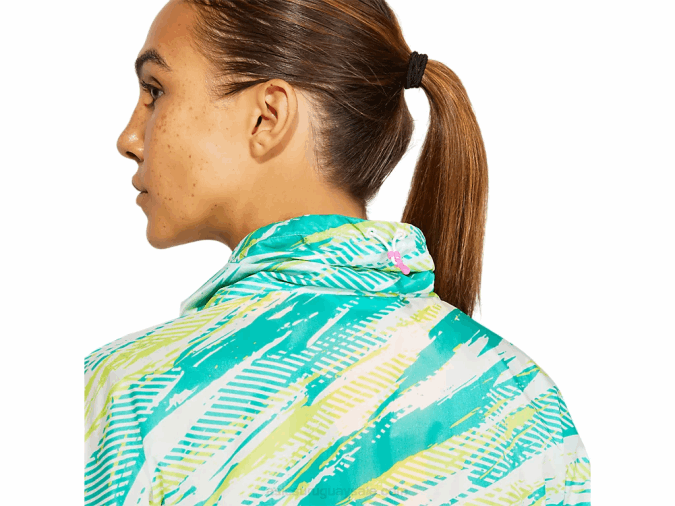 Asics chaqueta de inyección de color mujer joya báltica moderna y elegante - Image 3