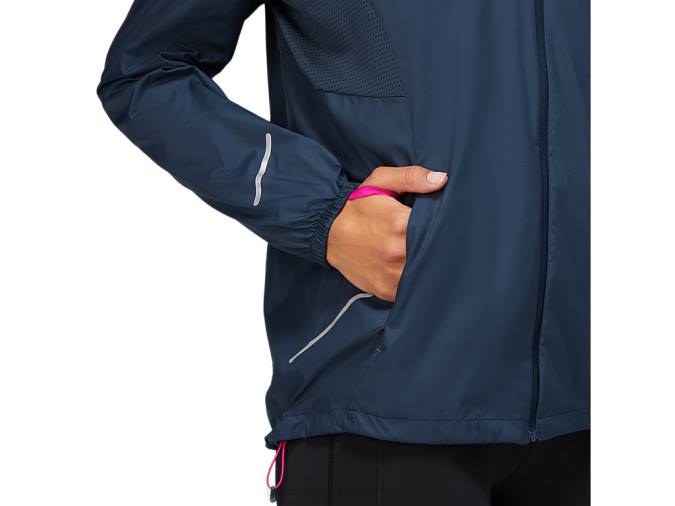 Asics chaqueta de mujer ligera azul francés estilo y confort - Image 4