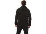 Asics chaqueta de punto cepillado jacquard hombre negro rendimiento activa - Image 2