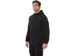 Asics chaqueta de punto cepillado jacquard hombre negro rendimiento activa - Image 3