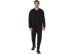 Asics chaqueta de punto cepillado jacquard hombre negro rendimiento activa - Image 4