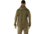 Asics chaqueta de punto jacquard verde actibreeze para hombre - Image 2