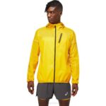 Asics chaqueta fuji trail hombre girasol rendimiento y comodidad