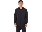 Asics chaqueta híbrida hombre rendimiento negro estilo y comodidad
