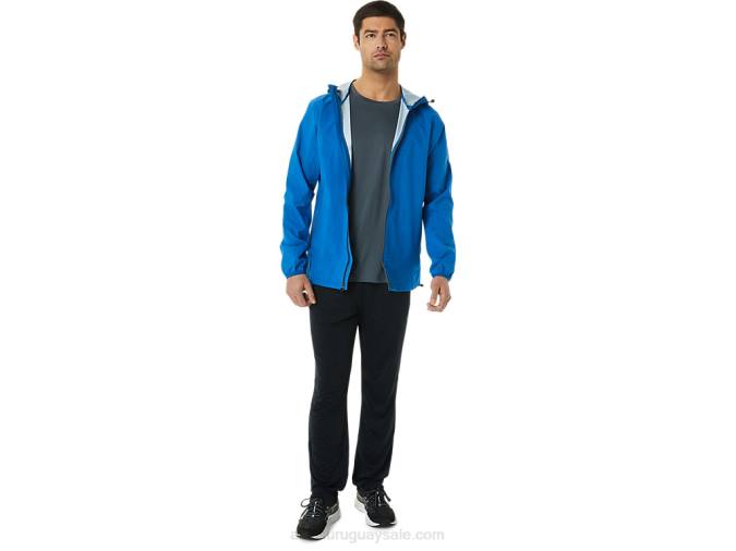 Asics chaqueta impermeable hombre color lago 2LVJ1388 ligera y resistente - Image 4
